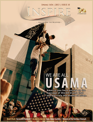The cover of issue 10 of Inspire magazine